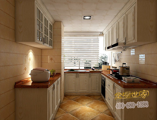 适合小户型：整体橱柜设计效果图创造完美厨房