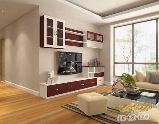 客厅电视柜这么装修,分分钟可以甩邻居几条街! 客厅电视柜这么装修,分分钟可以甩邻居几条街!