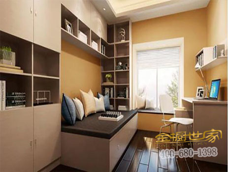 几张书柜效果图告诉你,小空间大利用就是如此简单! 几张书柜效果图告诉你,小空间大利用就是如此简单!