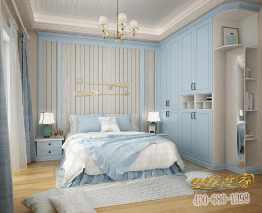 不同风格不同款式的整体衣柜效果图，展示卧室不一样的美！